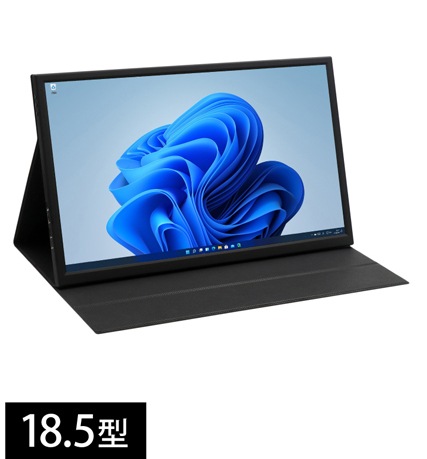 ITPROTECHアイティプロテック モバイル液晶ディスプレイ(18.5型/IPS/FullHD 1920×1080/60Hz/miniHDMI/USB TYPE-C・microUSB-D-Sub/