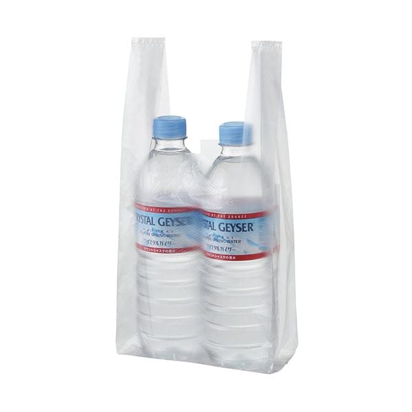 （まとめ） TANOSEE 半透明レジ袋 6号ヨコ150×タテ310×マチ幅90mm 1パック（100枚） (×50セット)