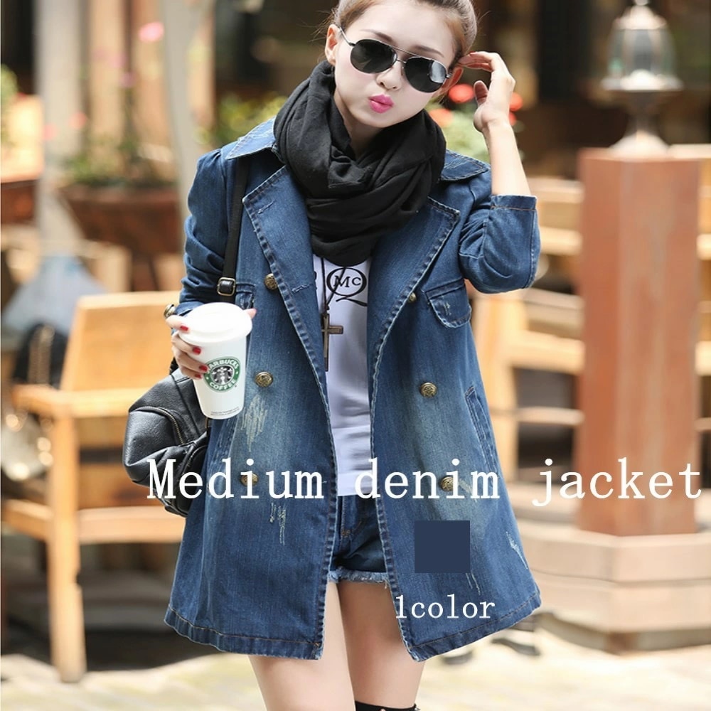 デニムジャケット レディース ミディアムデニムジャケット きれいめ 冬 アウター 秋 デニム Gジャン おしゃれ デニムシャツ 春 30代 可愛い パーカー オーバーサイズ 40代 ジージャン トップ