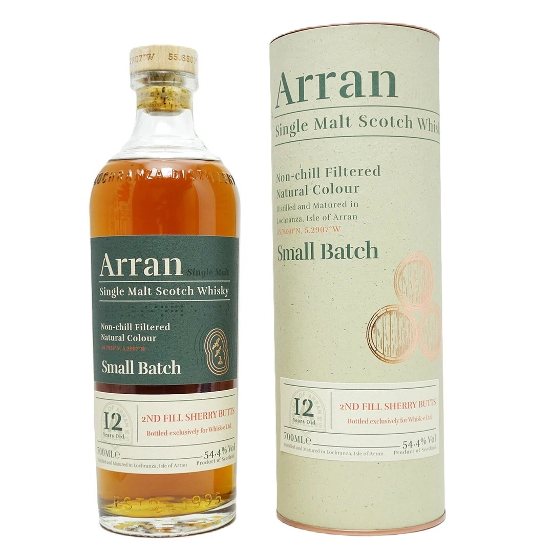 ザ アラン モルト スモールバッチ 12年 セカンドフィル シェリーバット 54.4度 箱付 700ml 正規品 スコッチウイスキー アイランズ ^YCAMB2J0^