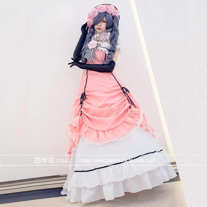 新作入荷コスチューム中世ヨーロッパ貴族 仮装 洋装黒執事 シエル コスプレ衣装 黒執事 燕尾服 コスプレ 学園祭 文化祭 仮装 パーティー 帽子ウィッグ付きコスプレ