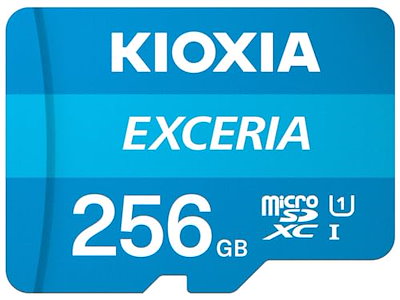 他サイト： KIOXIA microSD 256GB UHS-I Class10の商品画像