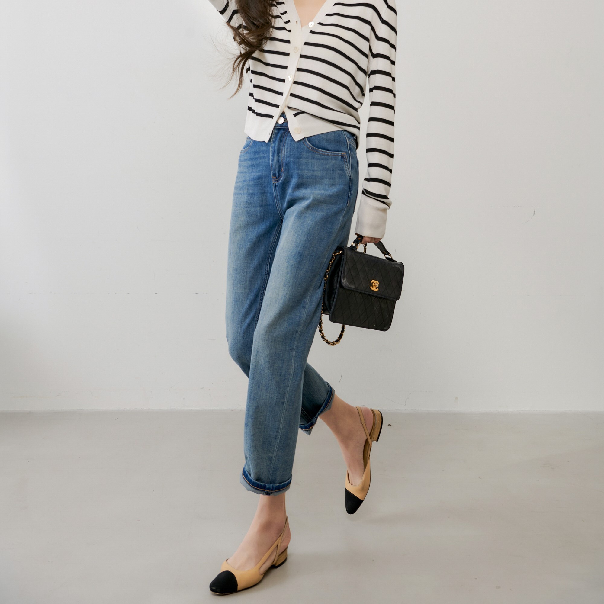 ボトムス パンツ Gパン ズボン ストレートパンツ デニムパンツ ストレート Iライン ファスナー ポケット デニム ブルーデニム 薄手 大人可愛い きれいめ シンプル カジュアル 大人 おしゃれ