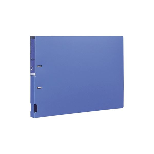 (業務用セット) Dリングファイル A3E型 RF1112B-N ブルー(×10セット)