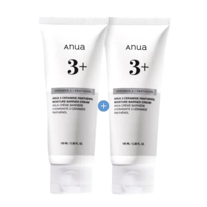 (new)(1+1)3セラミドパンテノールモイスチャーバリアクリーム ローション 100ml 2個