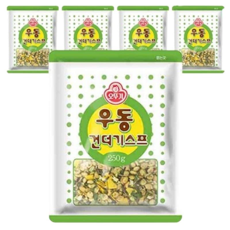 うどん 蕎麦 薬味 ふりかけ 250g X 5個 /オットゥギ 天ぷらうどん 具 スープ