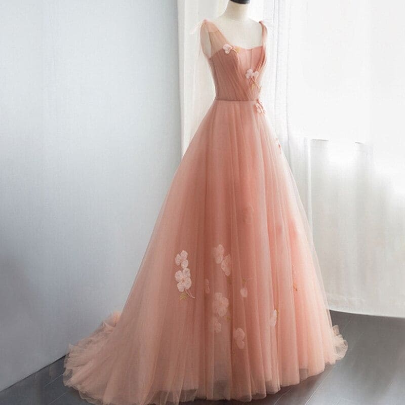 眩しいグラデーションイブニングドレスロング丈パーティードレス肩出しパーティーロングドレ 母の日のプレゼント