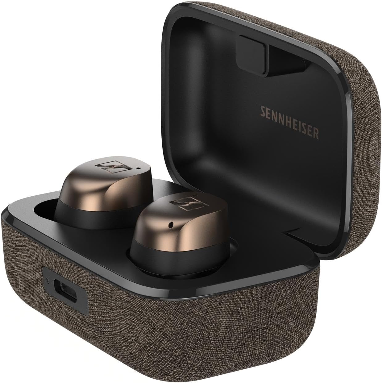ゼンハイザー Sennheiser ワイヤレスイヤホン MOMENTUM True Wireless 4 ブラックコッパ― 高性能ドライバー 30時間再生 ハイブリッドアダプティブノイズキャンセリング