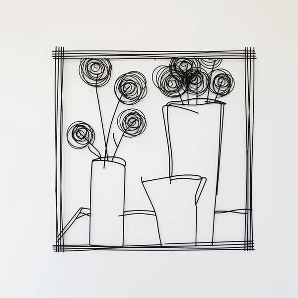 ウォールアート 壁掛け 壁飾り 花瓶