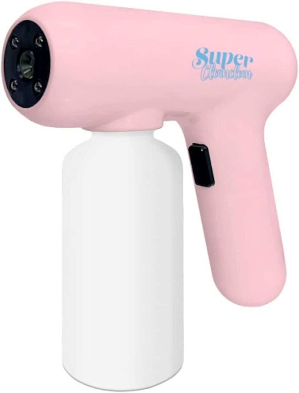 東京ミモレ スーパークリーンクリーン 携帯型電動アルコール消毒器 USB充電式 パステルピンク