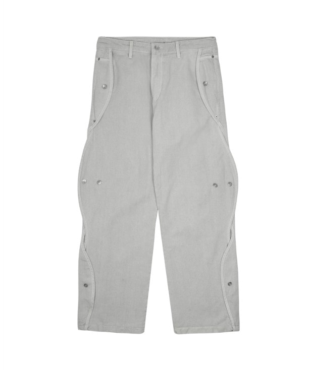 【SANSANGEAR】 25FW COTTON WAVE PANTS : GREY
