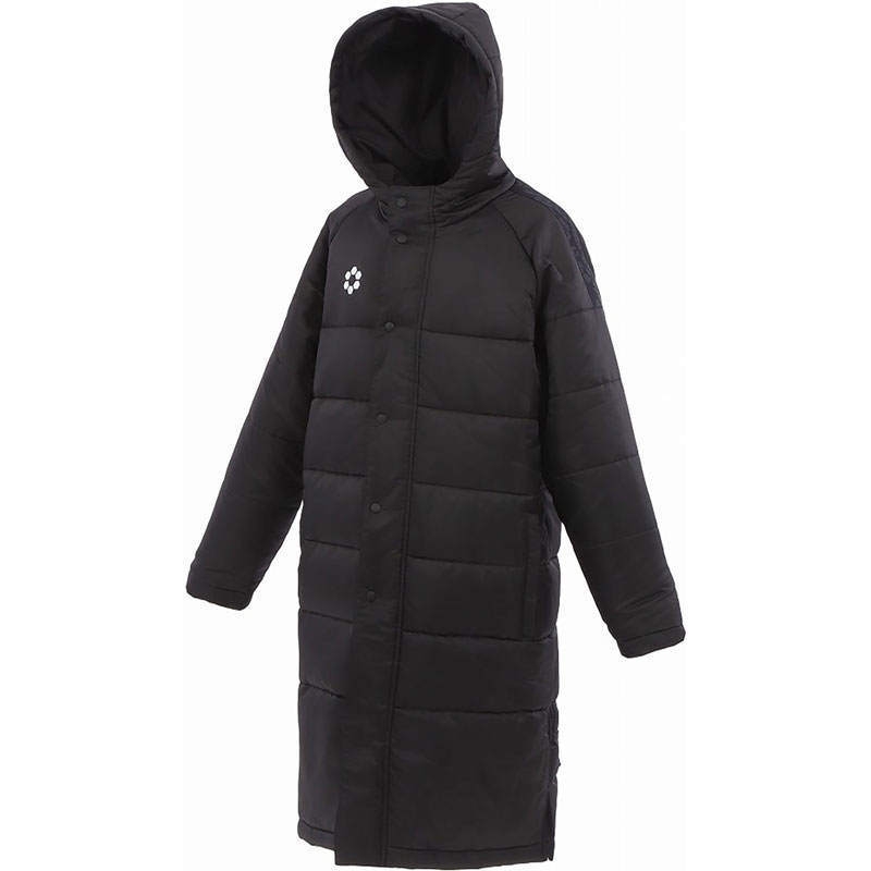 BP パデッドロングコート LINE JR フットサル コート sa24854jr-blk