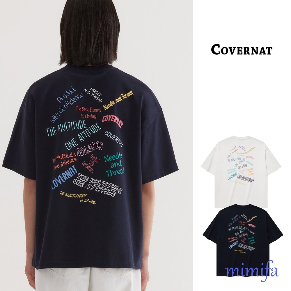 マルチタイポ グラフィックTシャツ 半袖Tシャツ 8,546円