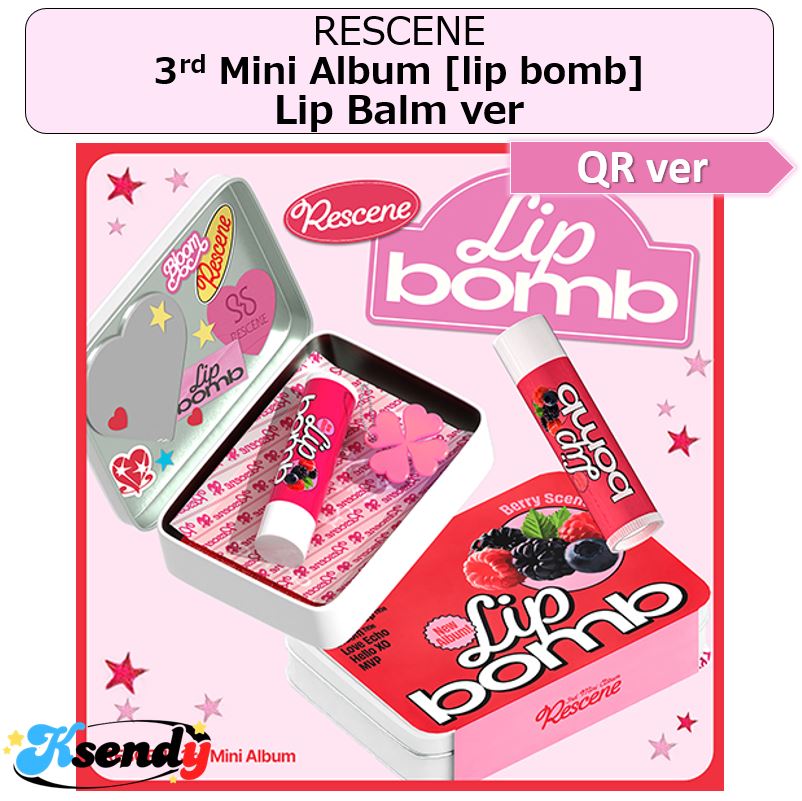 Qoo10] RESCENE lip balm ver : KPOP