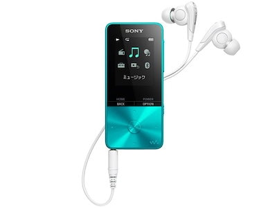 他サイト： ソニー　SONY　デジタルオーディオプレーヤー WALKMAN S310シリーズ (ブルー/4GB)　NW-S313 LC 【ワイドFM対応】の商品画像