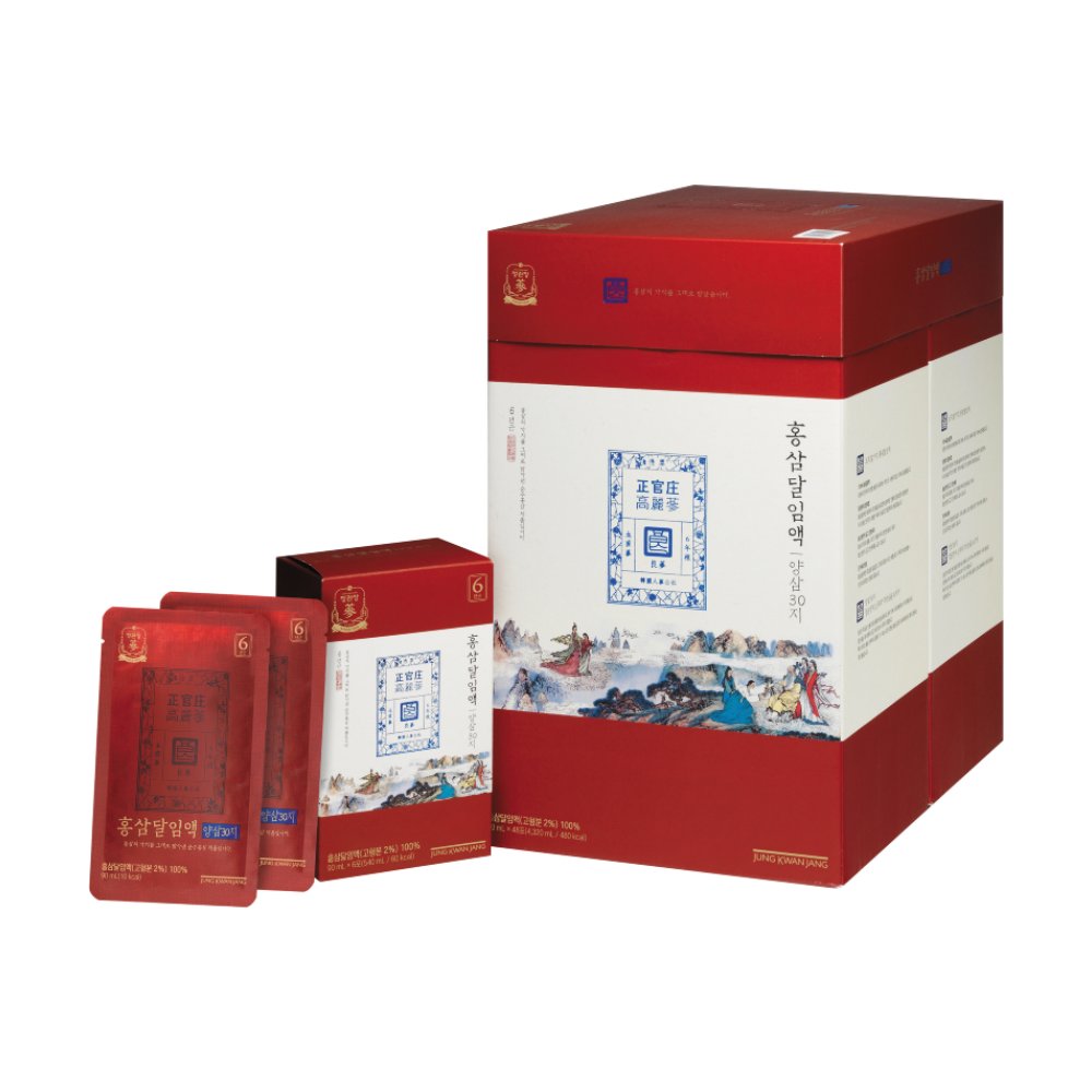 正官庄 紅参煎じ液 良参 30枝 90ml 96包