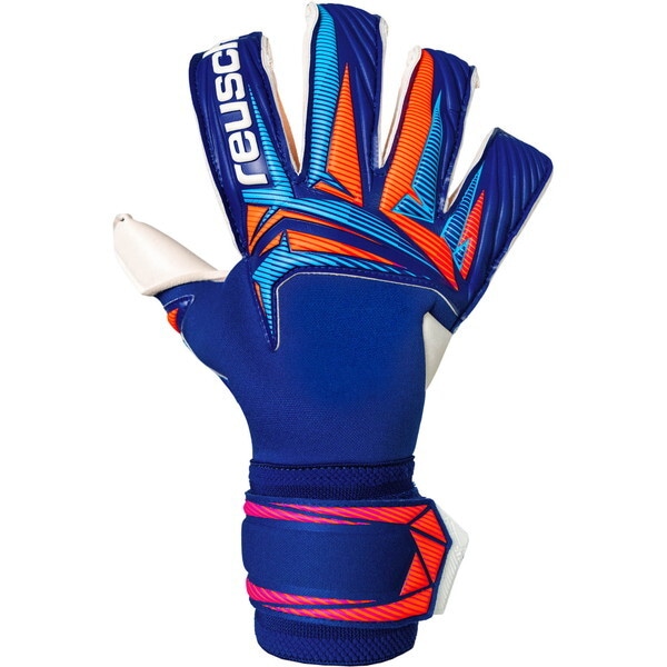 REUSCH ロイシュ アトラクト ゴールドX エボリューション シャープブルー/ホワイト/ショッキングオレンジ 9号 5670964 4126 メンズ・ユニセックス ゴールキーパーグローブ