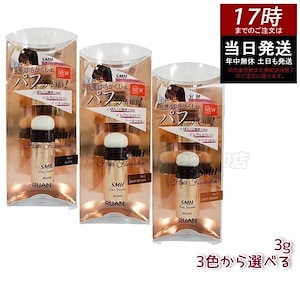 ルアン SMH ヘアファンデーション 3g No.1 ブラック No.2ダークブラウン No.3 ライトブラウン