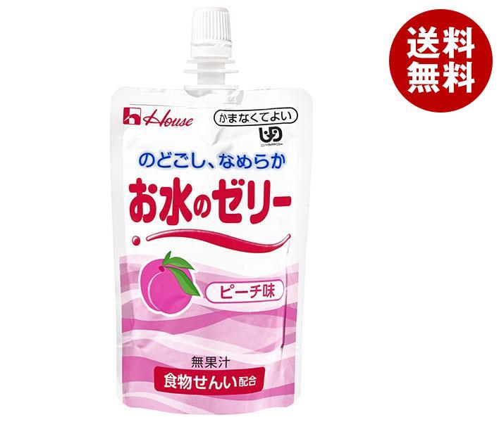ハウス食品 お水のゼリー ピーチ味 120g*40本入*(2ケース)