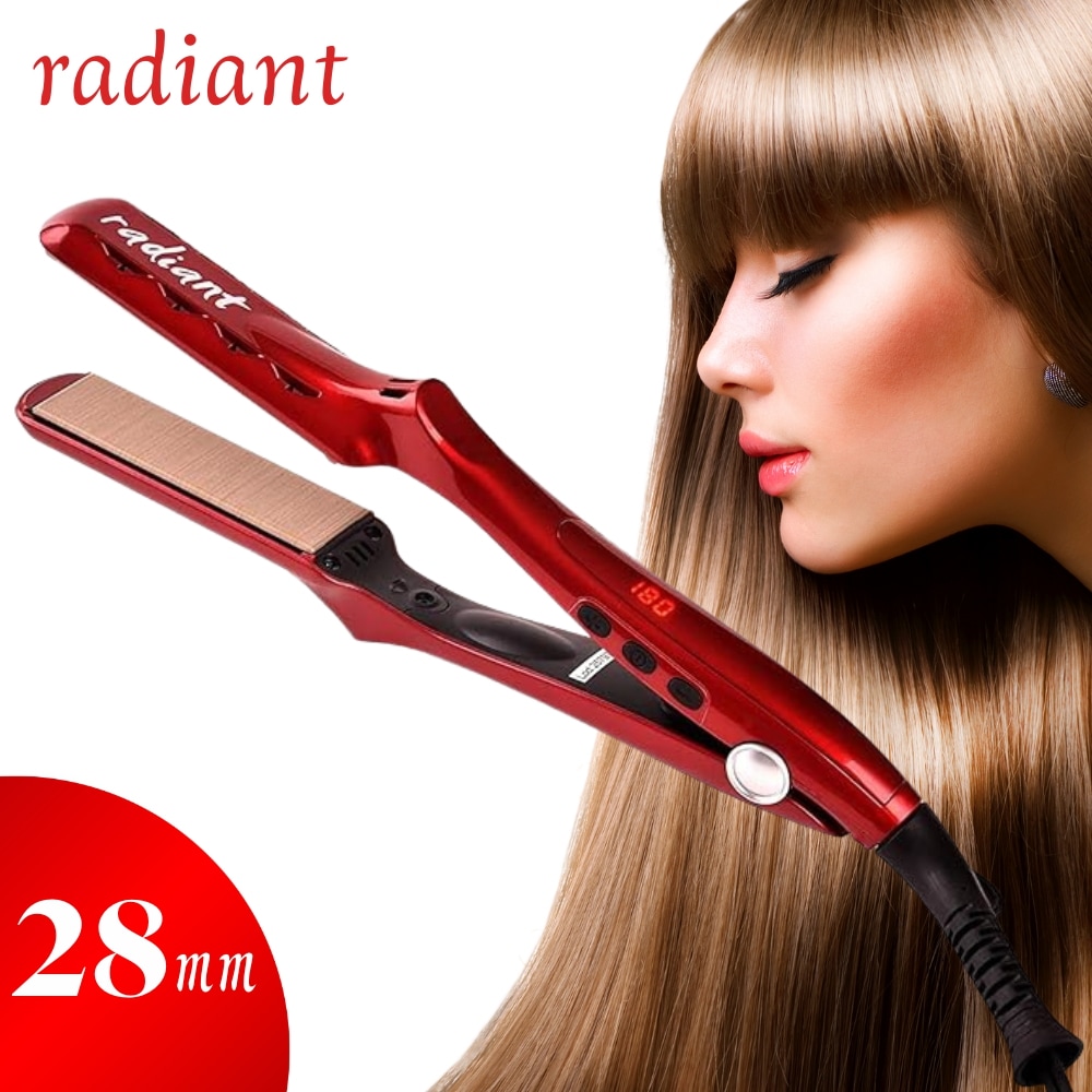 【動作◎美品〇】radiant ラディアント ストレートアイロン 28mm ラディアント ヘアアイロン 28mm radiant ラディアント 28mm