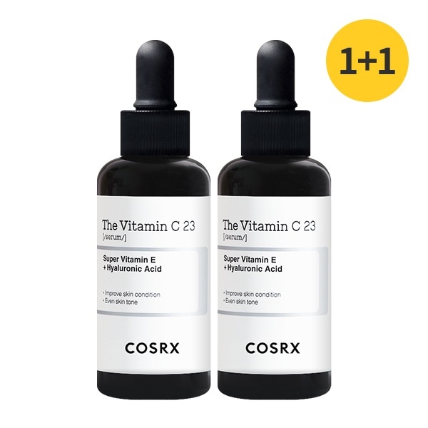 1+1 高濃縮純粋ビタミンC23％! The RX ザビタミンC23セラム 20ml シミ対策 ハリケア トーンアップ 弾力ケア cosrx コサレクス