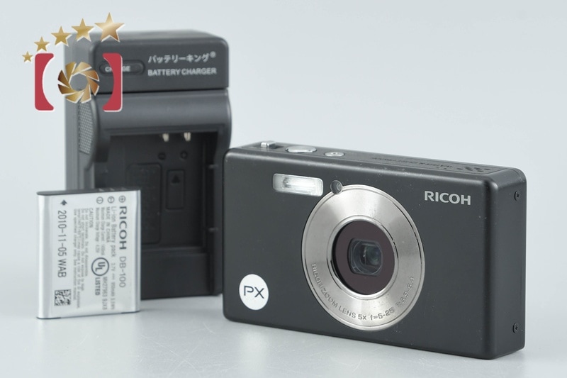 RICOH PX ブラック 防水デジタルカメラ