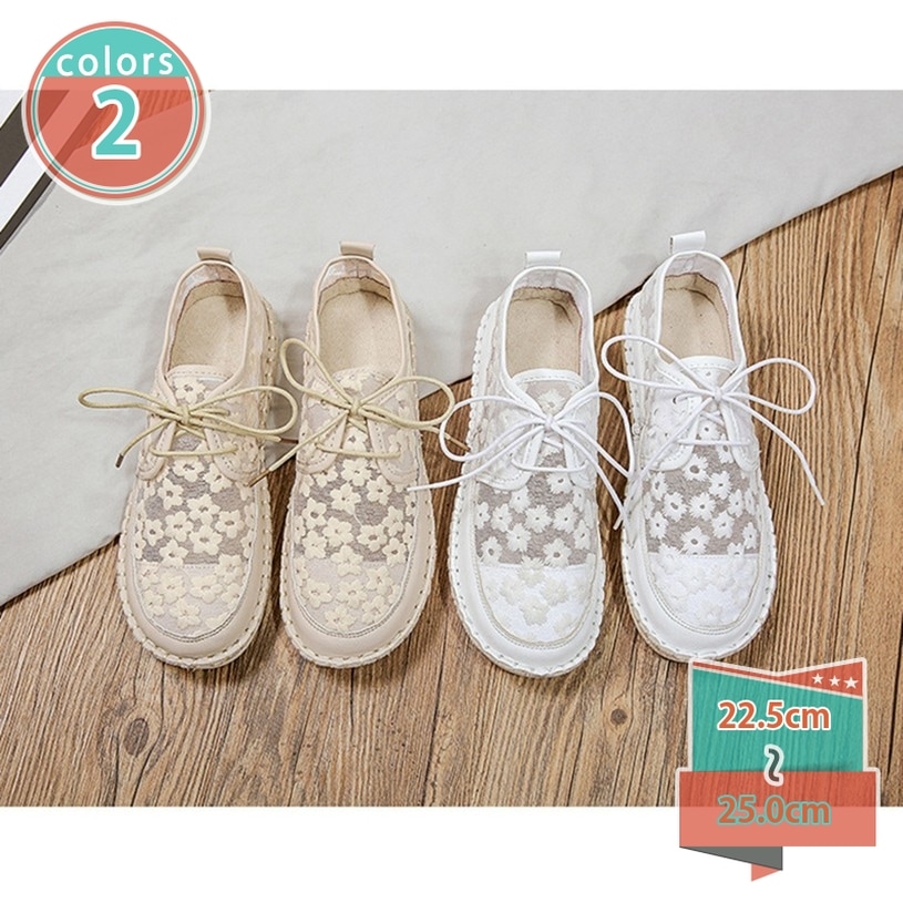 クーポン スリッポン サンダル スニーカー レディース 透かし彫り カジュアルシューズ フラットシューズ 疲れない 歩きやすい 痛くない シューズ 通学 通気性 通勤 花柄 メッシュ レース ローカッ