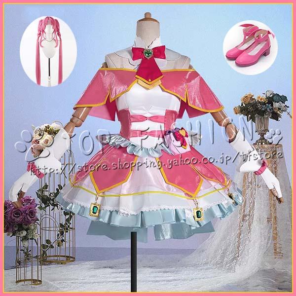 名探偵プリキュア 小林 みくる コスプレ衣裝 ウィッ グ 靴 変装 仮装 文化祭 クリスマス ハロウィン70