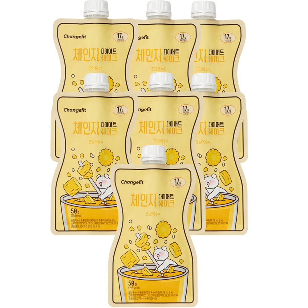 チェンジフィットダイエットシェイク超糖トウモロコシ50g7個