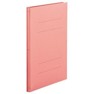 （まとめ） TANOSEE 背幅伸縮フラットファイル A4タテ 1000枚収容 背幅13113mm ピンク 1冊 20セット