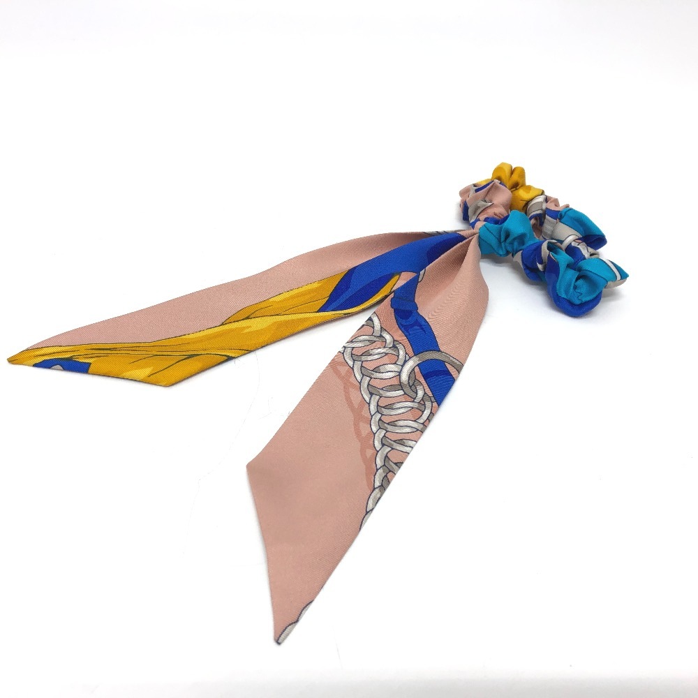 シュシュ シュシュ ベッラ ヘアアクセサリー ヘアゴム シルク マルチカラー