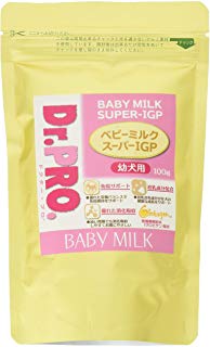 【5個セット】ニチドウ Dr.PRO. ベビー ミルク スーパー IGP 幼犬用 100g