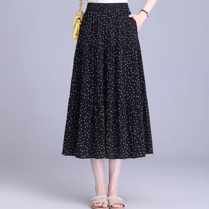 レディース スカート パンツ フレア ティアード ロング Aライン フェミニン ハイウエスト ウエストゴム かわいい 大人可愛い きれいめ シンプル カジュアル 上品 おしゃれ レトロ こなれ感