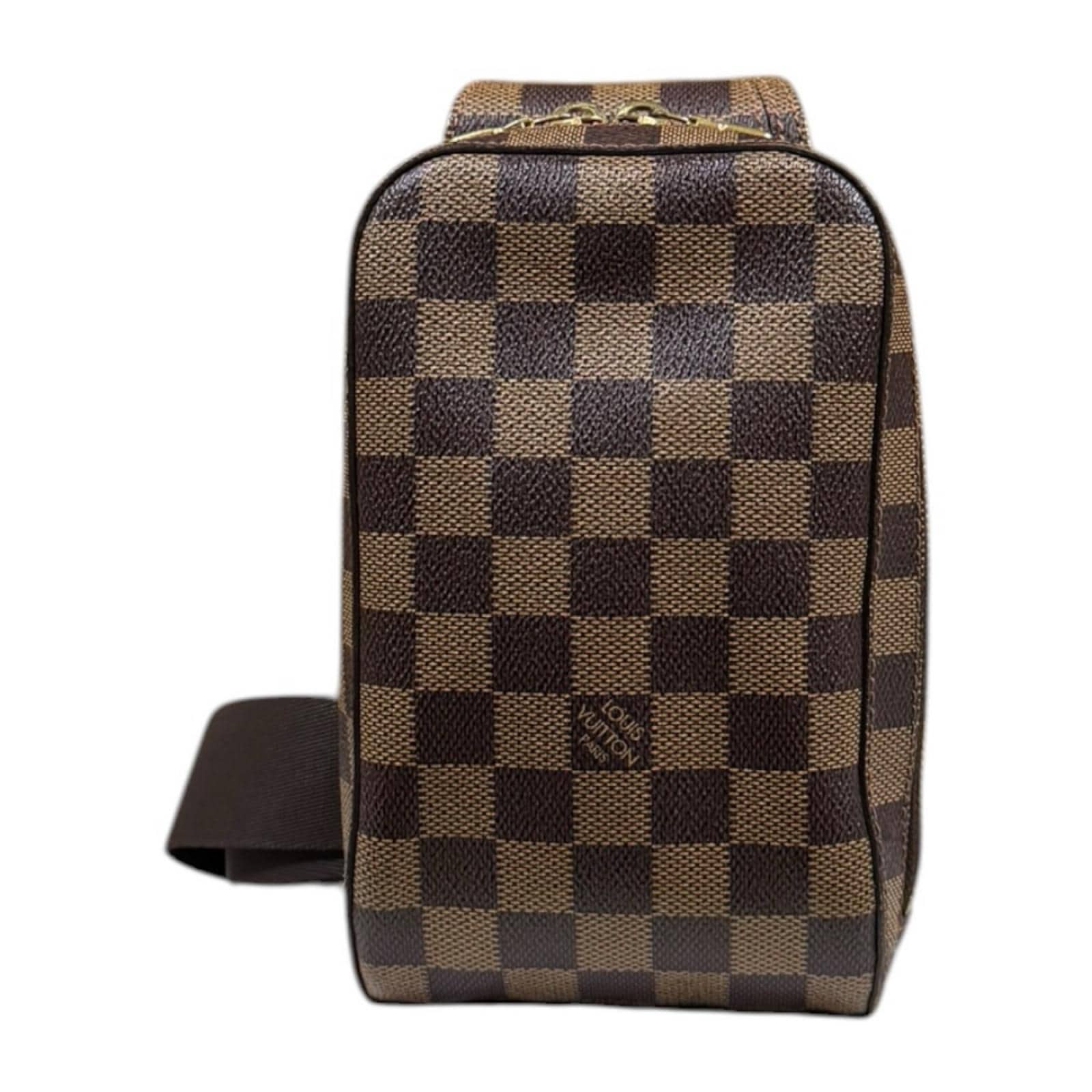 ルイヴィトン ジェロニモス ダミエ ボディバッグ ダミエキャンバス N51994 ブラウン LOUIS VUITTON 中古