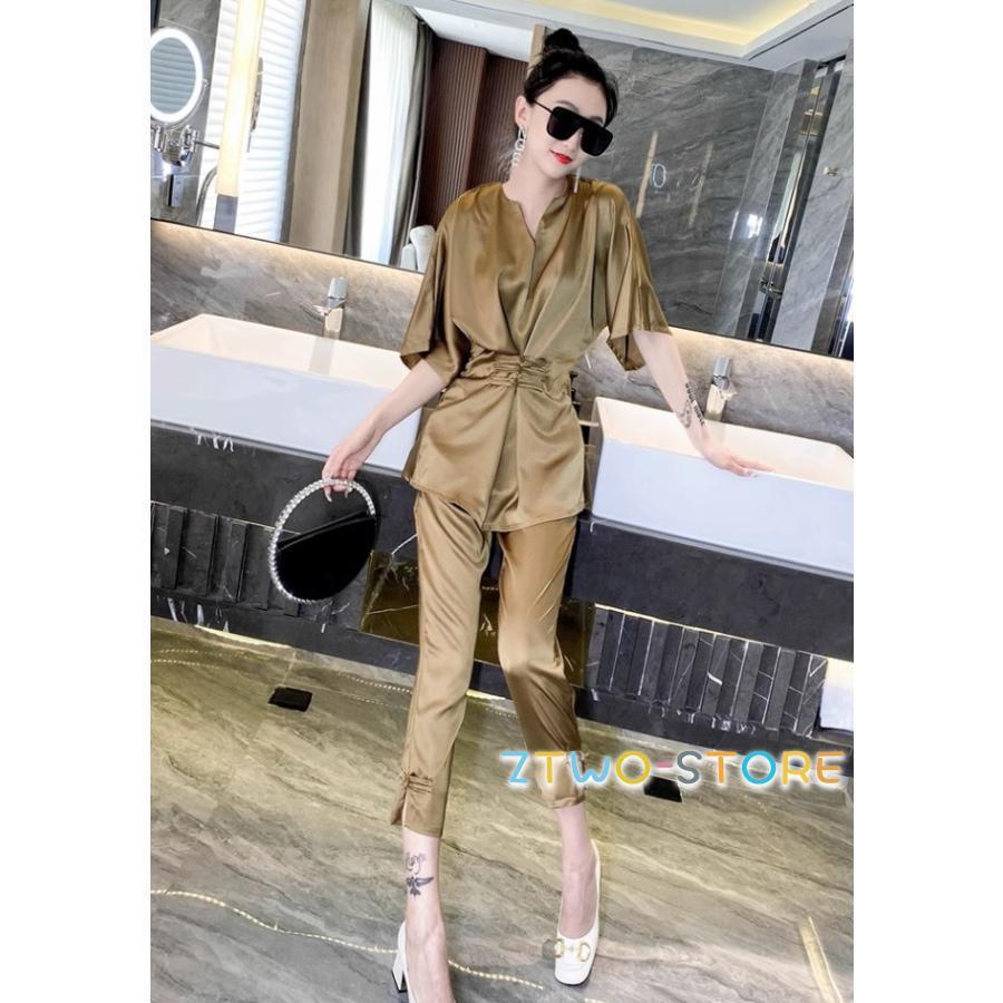 オールインワンセットアップセットアップパンツドレス パーティードレス 袖あり レディース お呼ばれドレス 5L 赤 3L 黒 かっこいい 結婚式 セットアップ 4L おしゃれ 大きいサイズ 五分袖