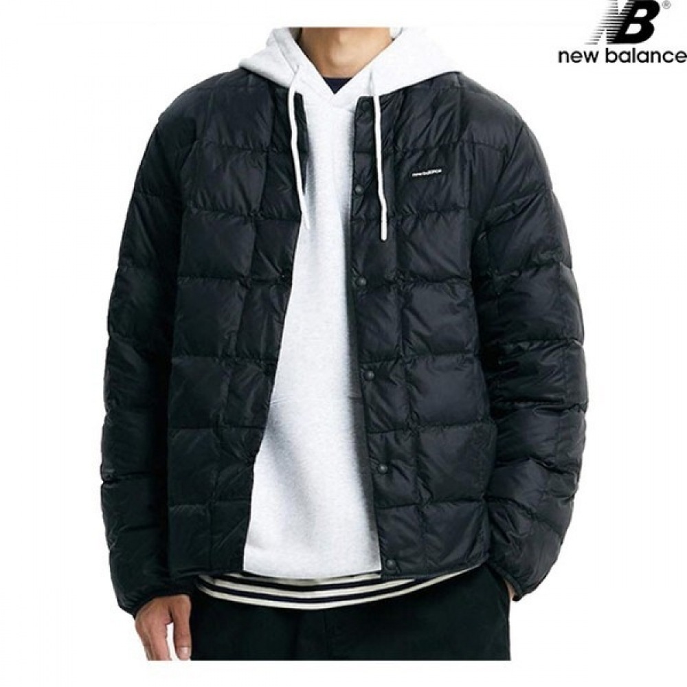 ニューバランスハーフクラブ/NBNPD42943-BK フライングスクエアキルトグースダウンユニセックスパッド