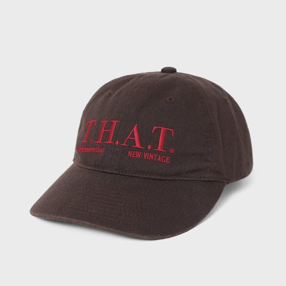 ディス・イズ・ネヴァー・ザット T.H.A.T. キャップ・ブラウン