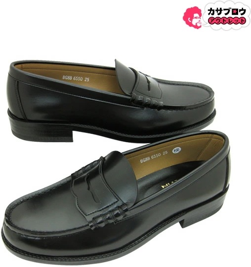 ハルタ スクール HARUTA ローファー メンズ ブラック 黒 3E 6550合皮 学生靴 通学靴 ビジネスシューズ 日本製 定番 フォーマル靴 発表会 指定靴