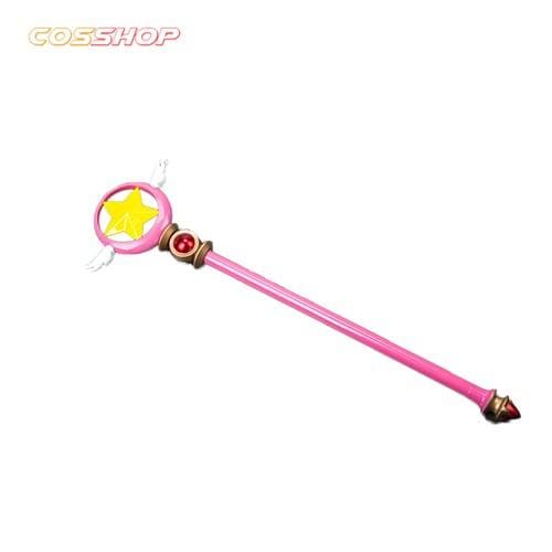 カードキャプターさくら 星の杖 木之本 桜 きのもと さくら 風 コスプレ道具 小物 cosplay-684