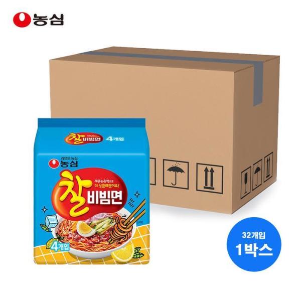 農心 チャル ビビン麺 4入 マルチパック x 8P (32袋)