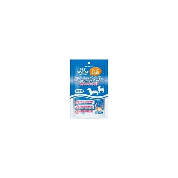 【1ケース】【お取り寄せ対象品】ペットスエットゼリー クランベリープラス 愛犬用 20g×7本入[アース・バイオケミカル] *48個