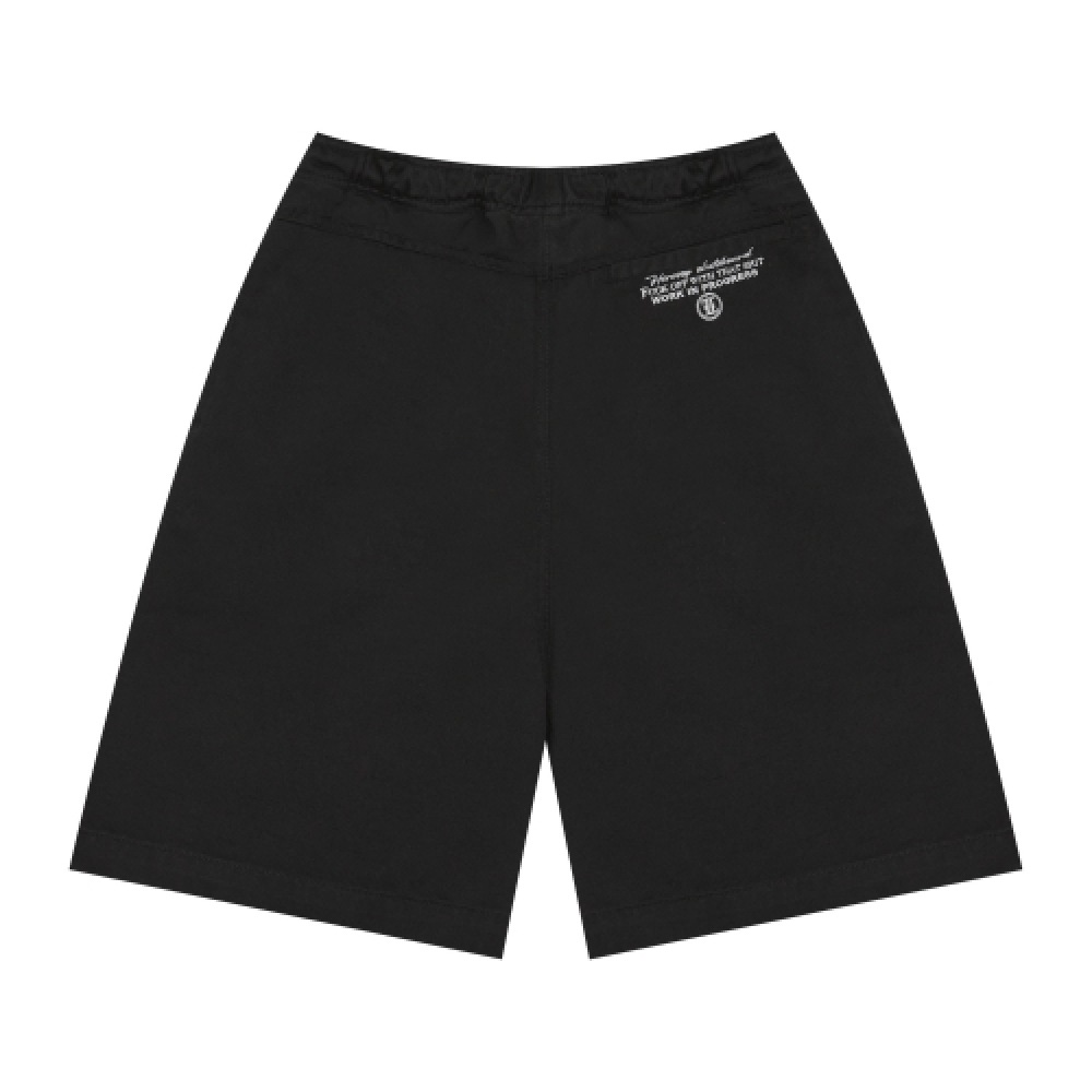 ヘレッシーファックオフバイオショートパンツブラック