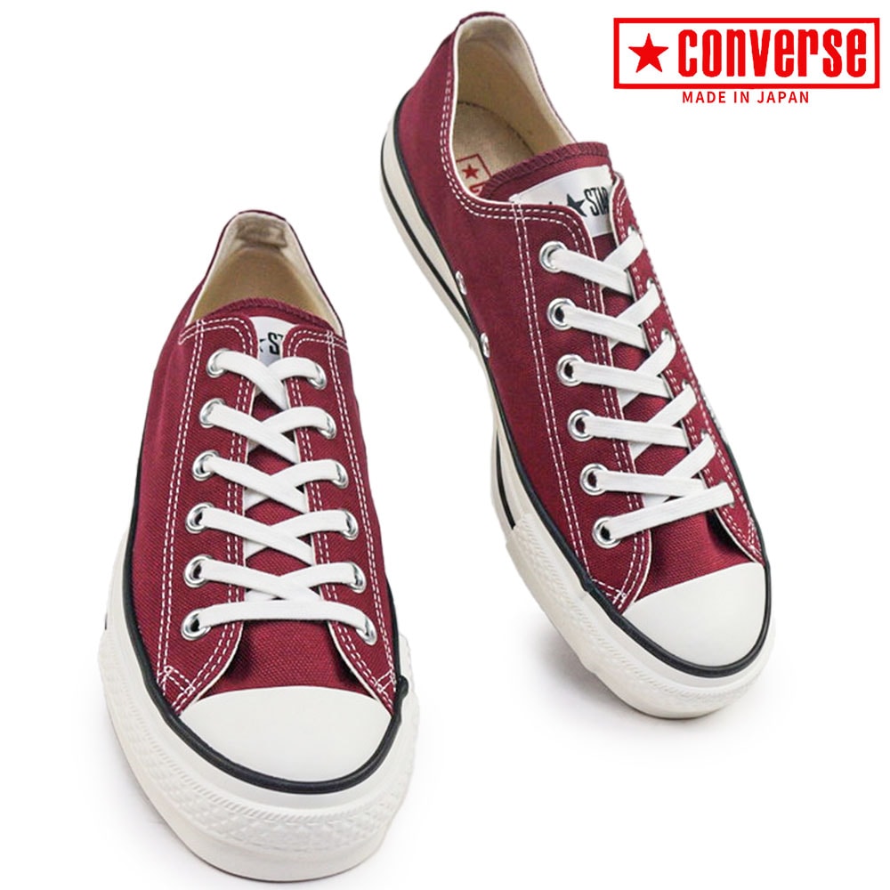 オールスターJ OX ローカット 日本製 カジュアル MADE IN JAPAN メンズ レディース スニーカー