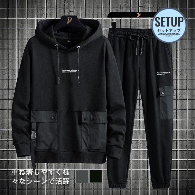 【人気爆売れ】新作 ゴルフジャージ メンズ 男女兼用 セットアップ ハンサム スエット 前開け 上下セット スポーツウェア 部屋着 ジャージ オシャレ