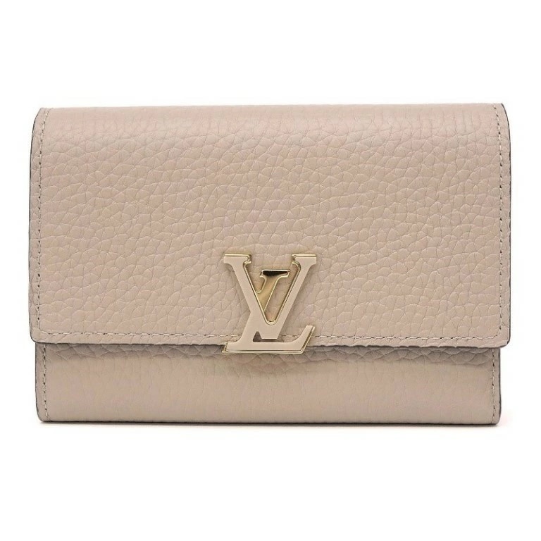 ルイ・ヴィトン LOUISVUITTON 三つ折り財布 ポルトフォイユカプシーヌ コンパクト M62159 ガレ 【中古】(70028)