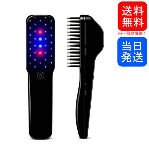 電動美顔器 ブラック　電気バリブラシ Qoo10] デンキバリブラシ 美顔器 電気バリブラシ