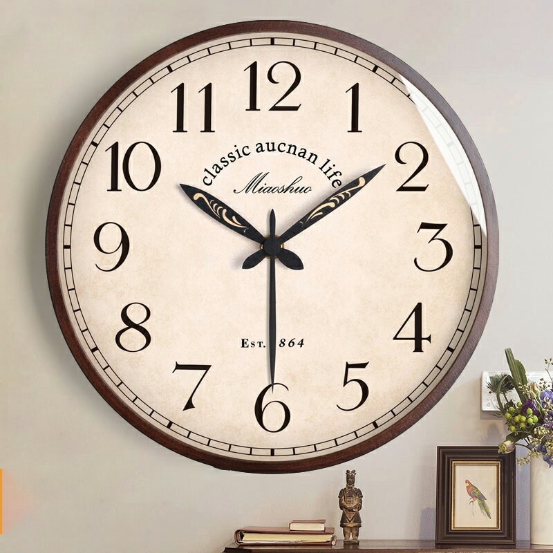 壁掛け時計 掛け時計 おしゃれ ウォールクロック クロック 壁掛け時計 インテリア 時計 壁掛け モダン 北欧 新築祝い ギフト 木製 電池 音無し 静音 25cm 壁掛け時計 かけ時計 壁掛時計 掛