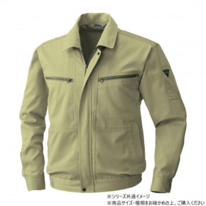 桑和 4441 長袖ブルゾン 3Lサイズ マスタード(92)