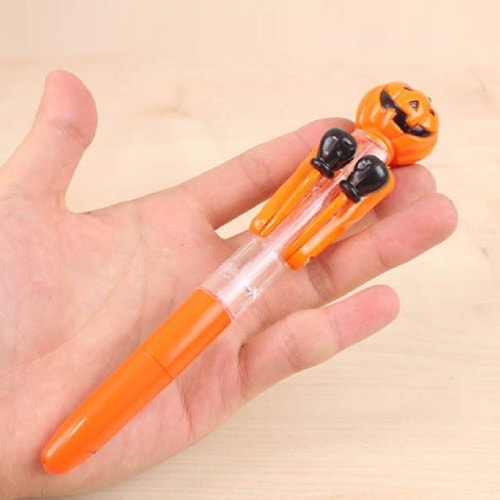 カボチャLEDボクシングボールペン×24個かわいい面白いおもちゃ筆記用品グループギフトイベントプロモーション