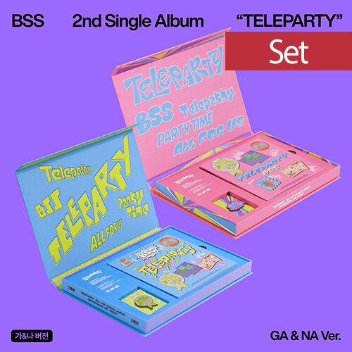 KPOP ブソクスン 2nd Single Album TELEPARTY 2点セット セブチ アルバム 公式 韓国アイドル
